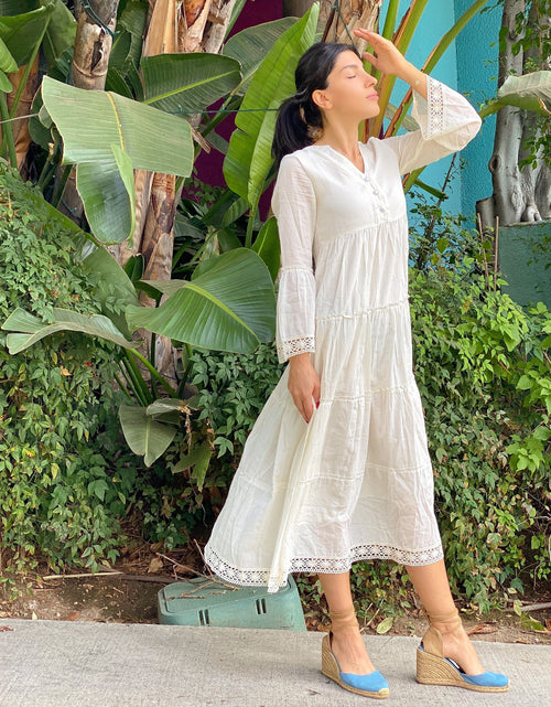 Load image into Gallery viewer, MIKA MAXI DRESS - NATURAL