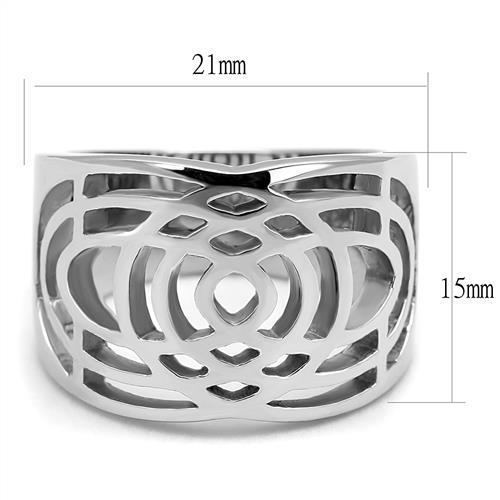 Load image into Gallery viewer, Women Stainless Steel No Stone Rings TK3039